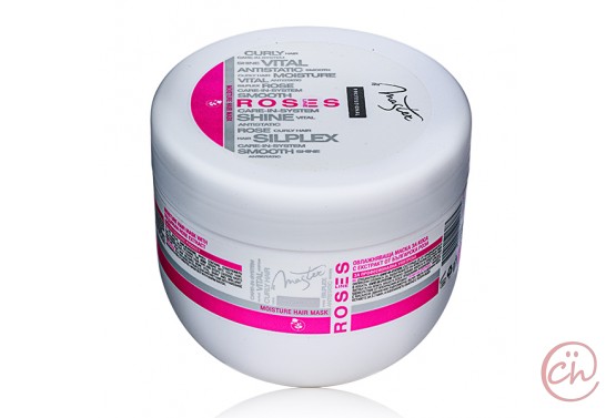 Овлажняваща маска за коса с българска роза 500ml- SPA Master